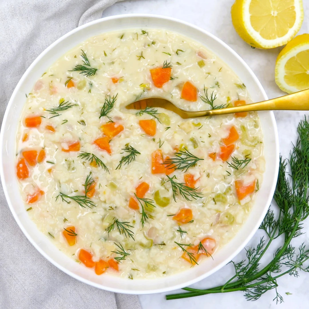 Avgolemono soup
