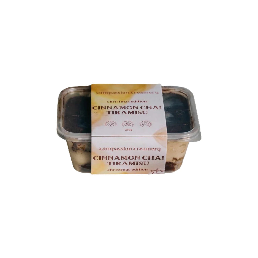 Compassion Creamery Cinnamon Chai Tiramisu (250g)