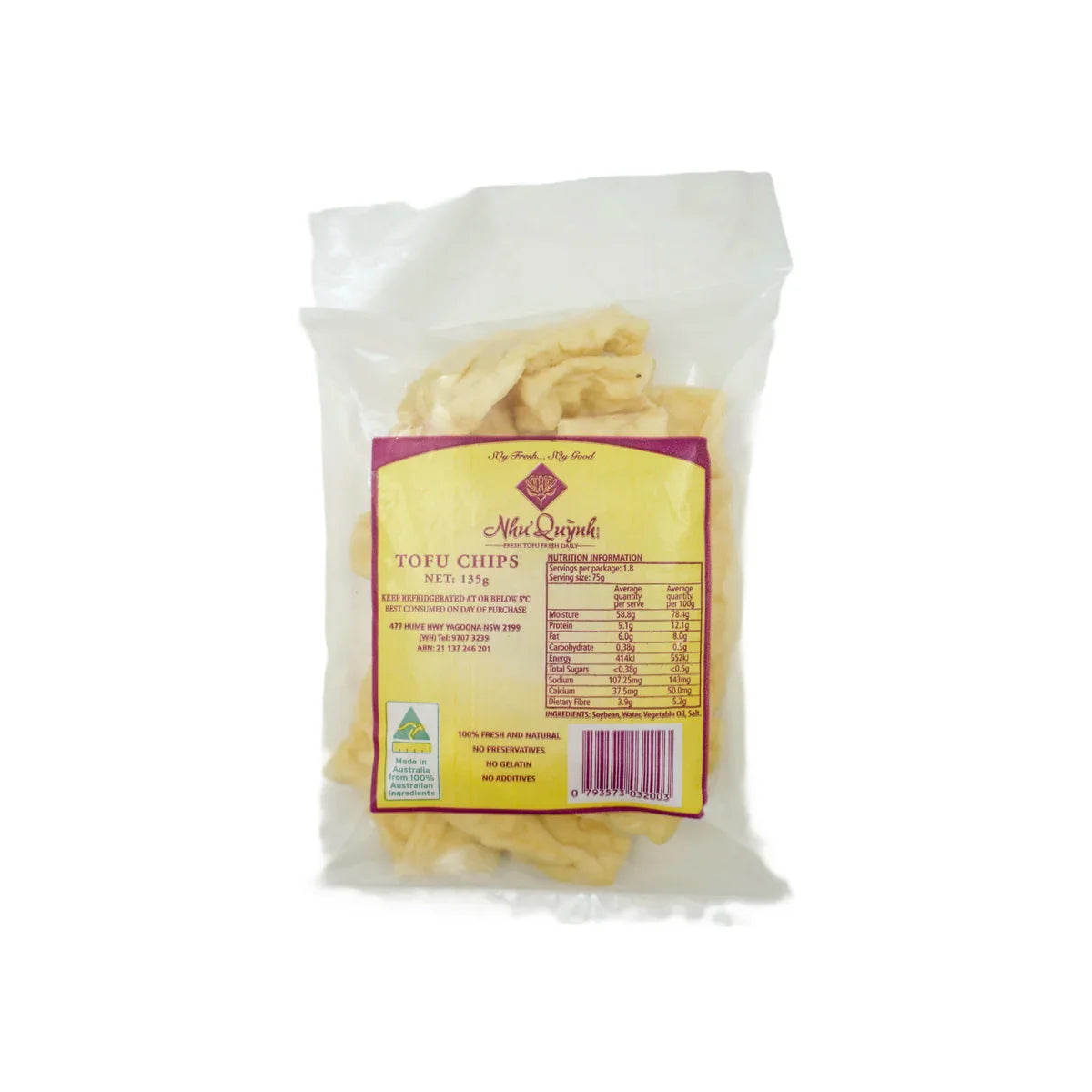 Nhu Quynh Fried Tofu Chips (135g)