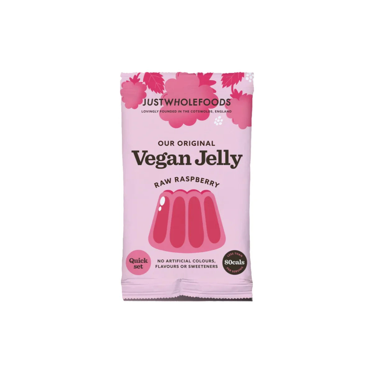 Just Wholefoods Raspberry Jelly (85g)