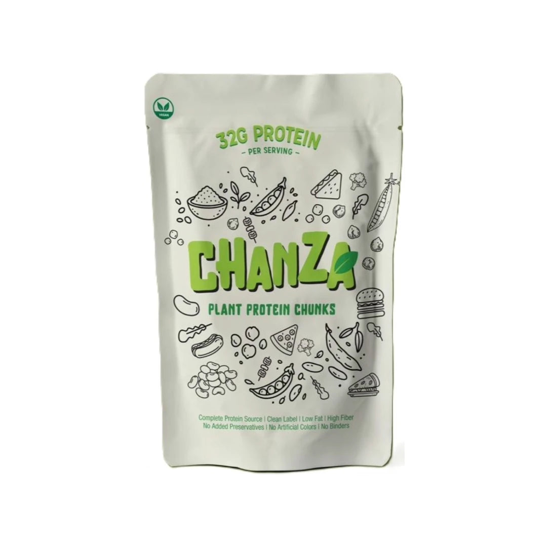 forever plant protein Forever Chanza Protein Chunks (200g) | Vegan Groceries