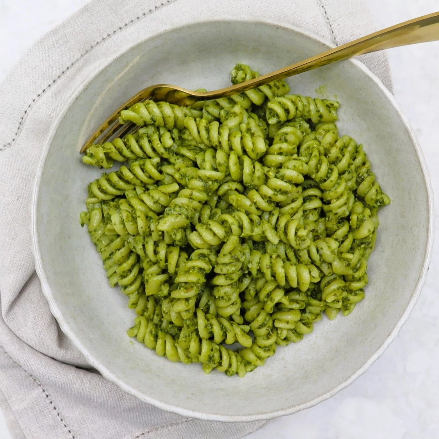 Just Add Vegan Basil Pesto Fusilli (400g)