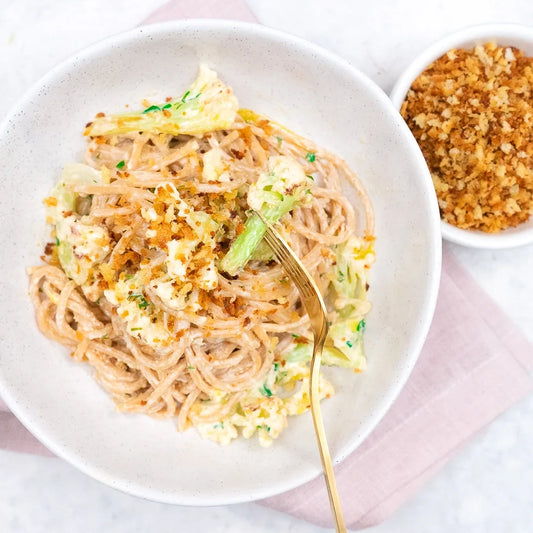 Lemony caulilini pasta