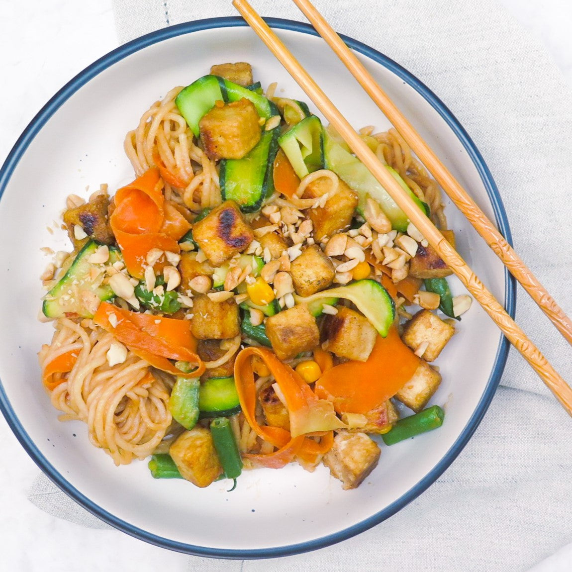 Bang bang tofu noodles