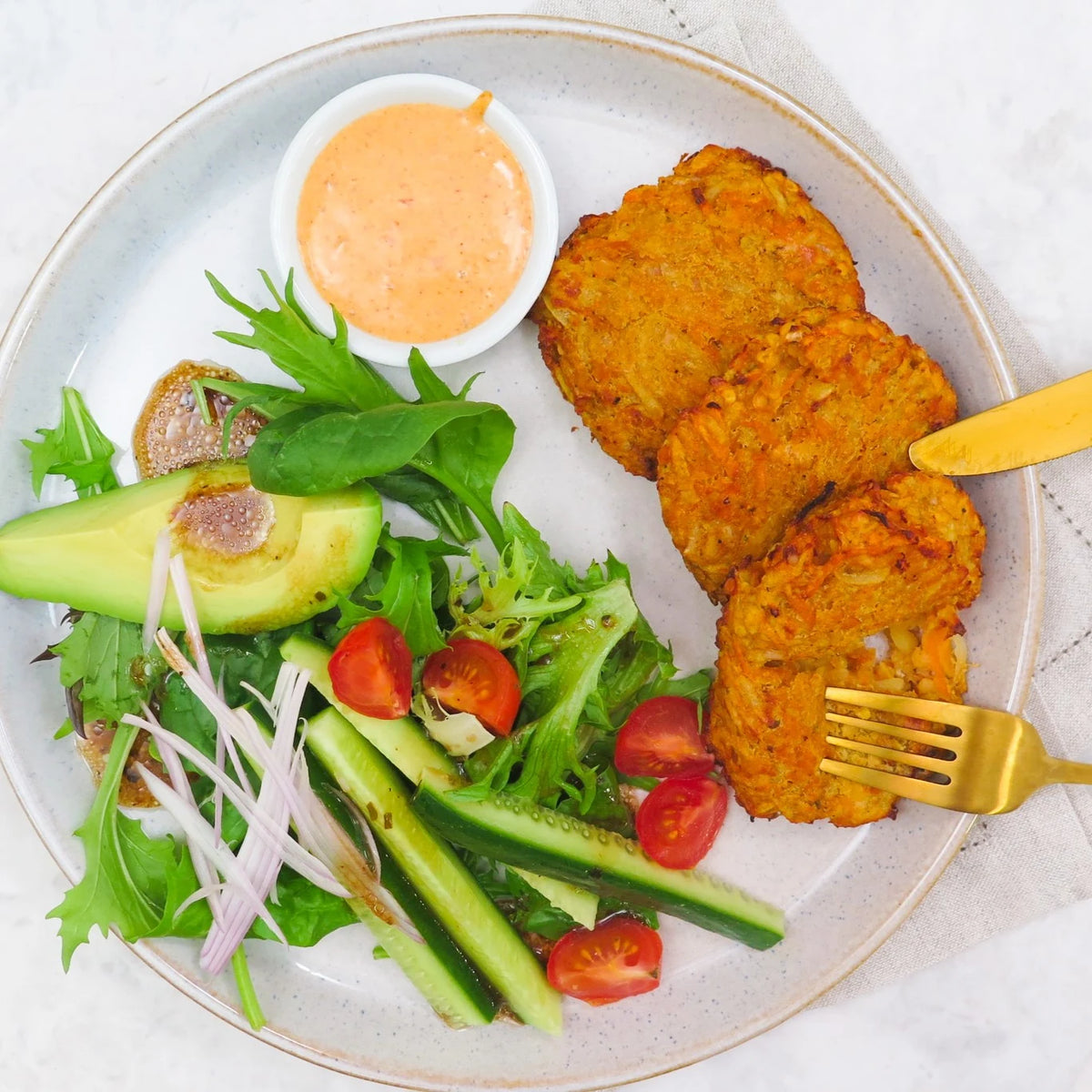 Lentil fritters