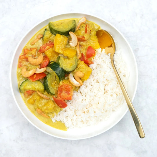 Hearty Thai vegetable curry
