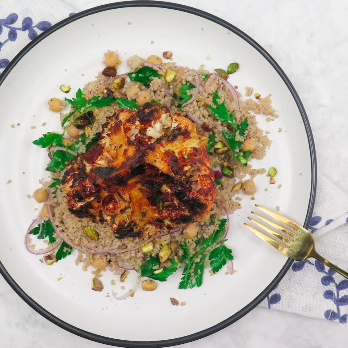Turkish baked cauliflower