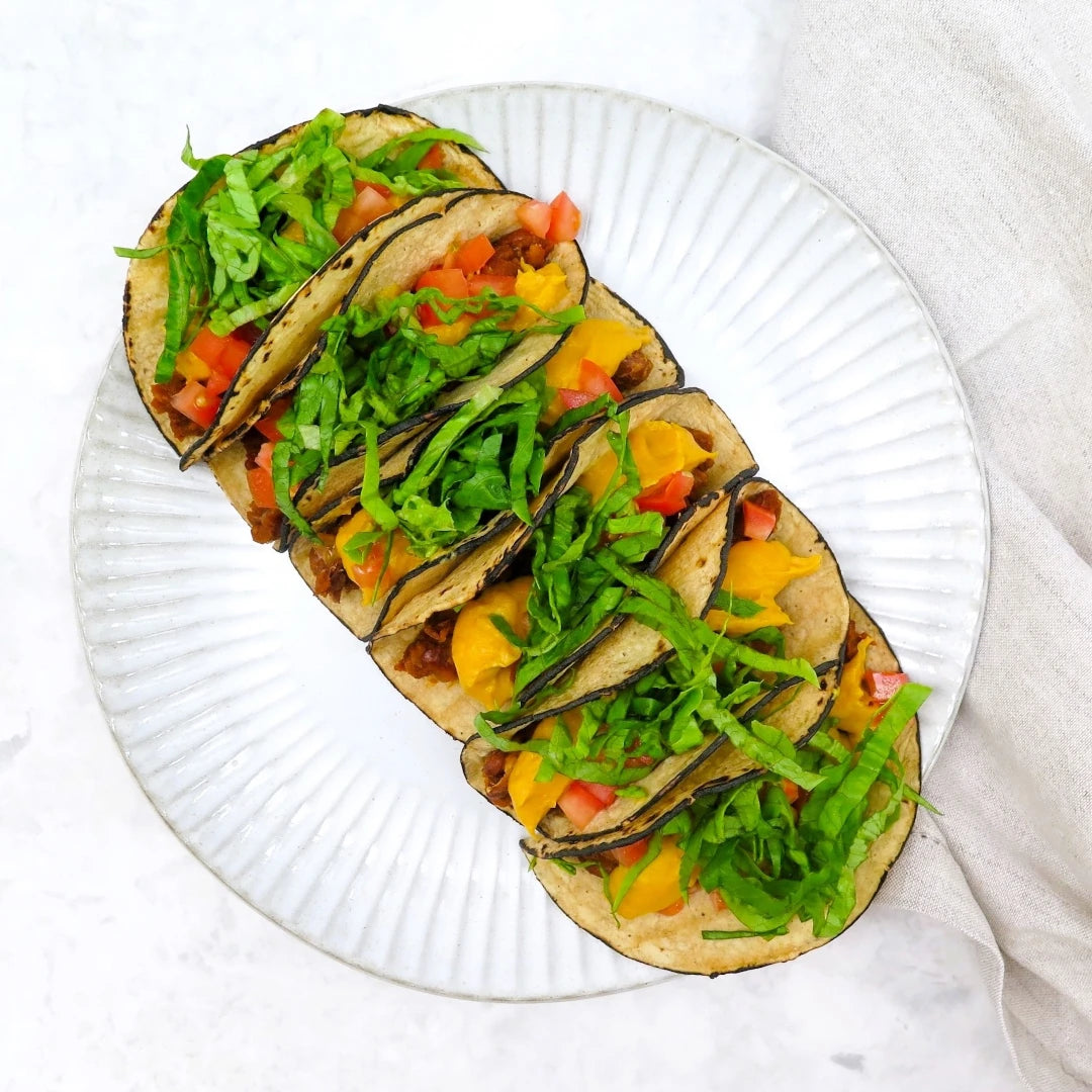 Smokey BBQ bean tacos