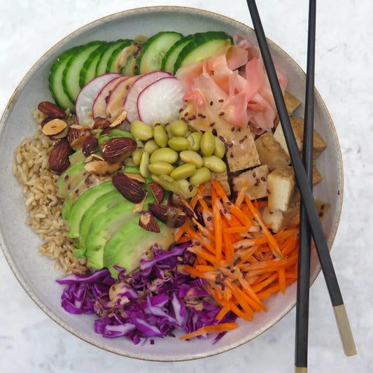 Japanese poke bowl