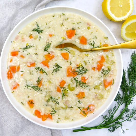 Avgolemono soup