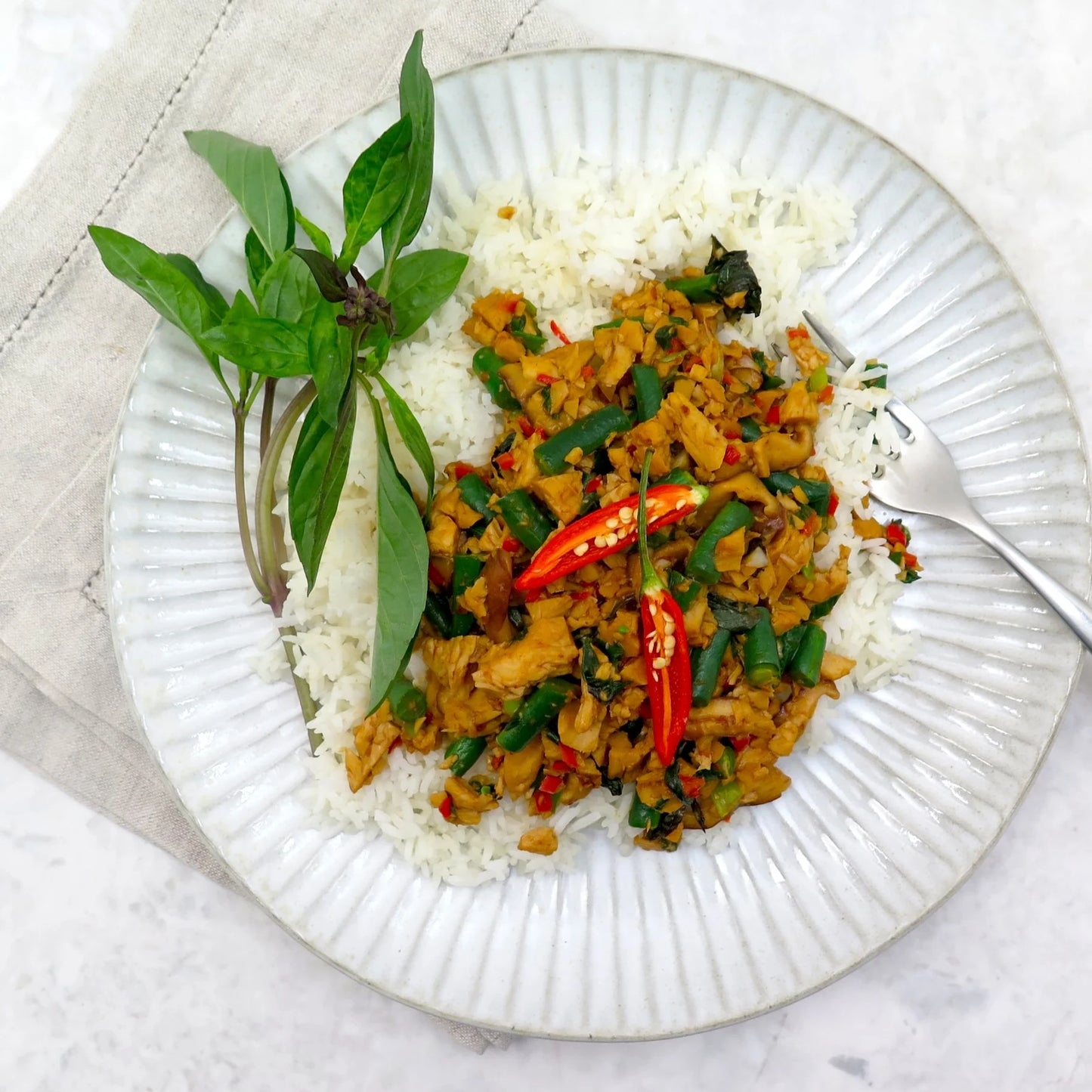 Pad kra pao