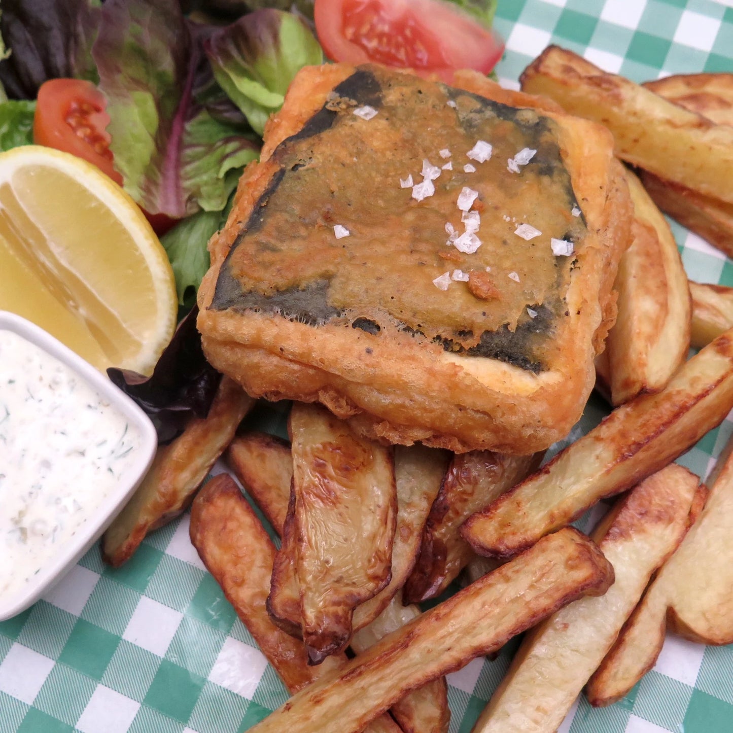 Tofish and chips