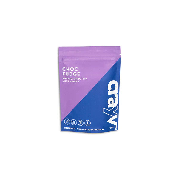 CRAYV Choc Fudge Protein Powder (150g)