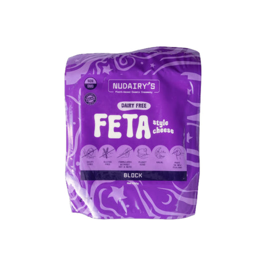 Nudairy's Dairy Free Feta Style Cheese Block (200g)