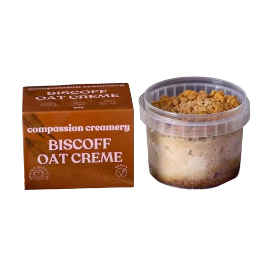 Compassion Creamery Biscoff Oat Creme (80g)