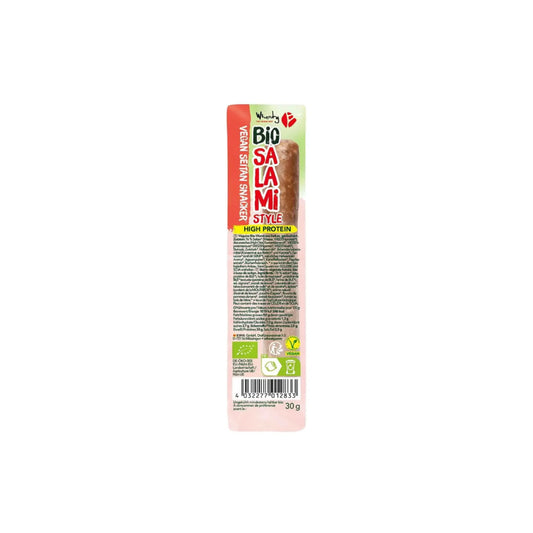 Wheaty Seitan Snacker Salami Style (30g)