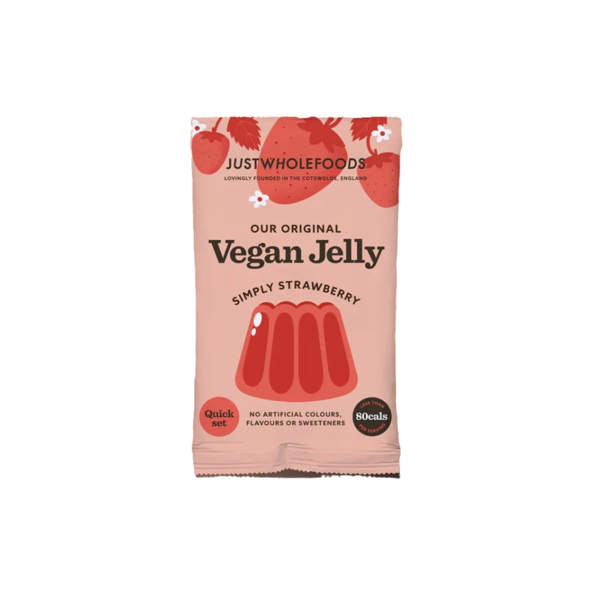 Just Wholefoods Strawberry Jelly (85g)