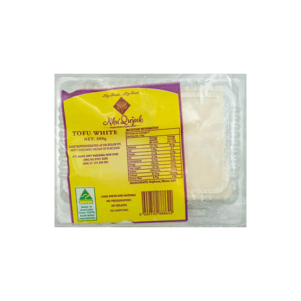 Nhu Quynh Fresh White Tofu (300g)