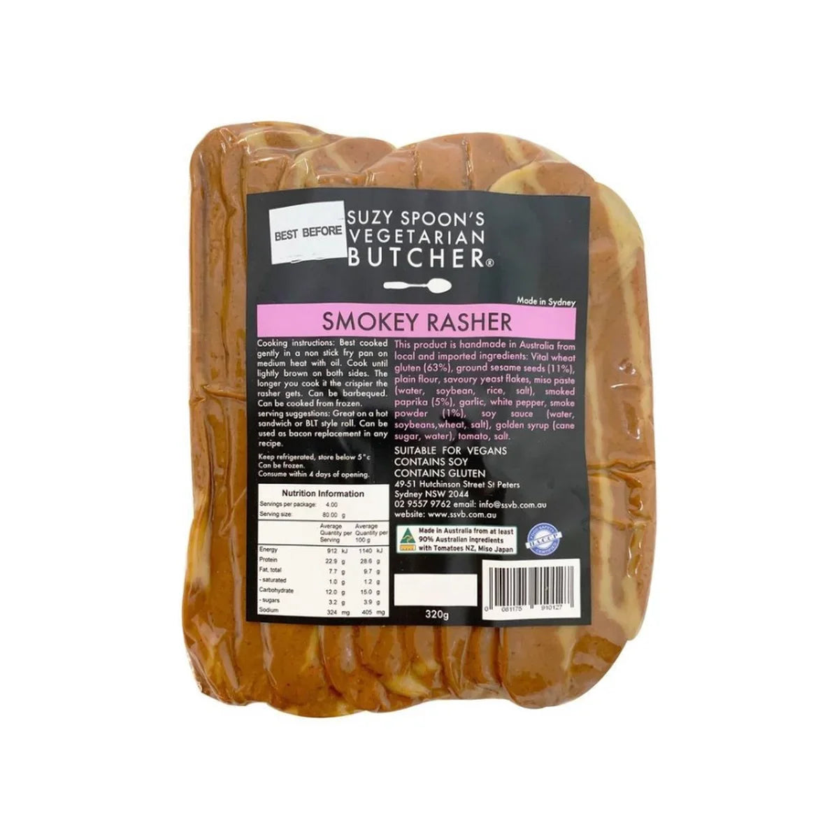 Suzy Spoon's Smokey Rasher (320g)