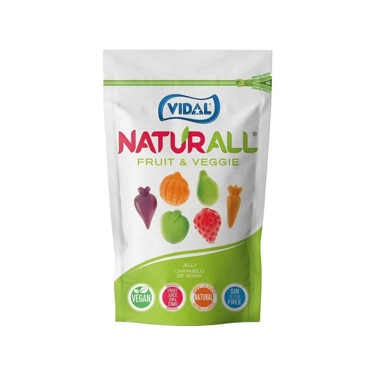Vidal Naturall Fruit & Veggie (180g)
