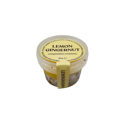 Compassion Creamery Lemon Gingernut (80g)