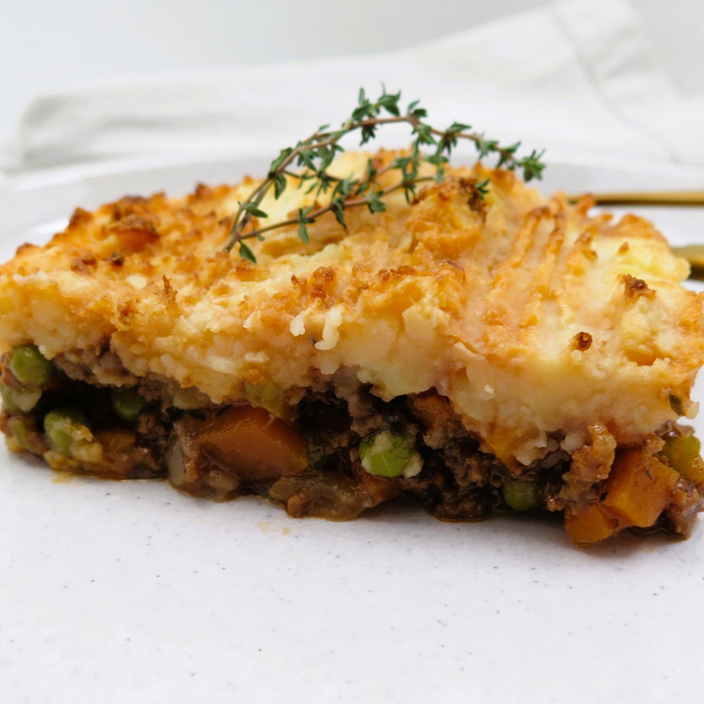 Cottage pie with vegan mince