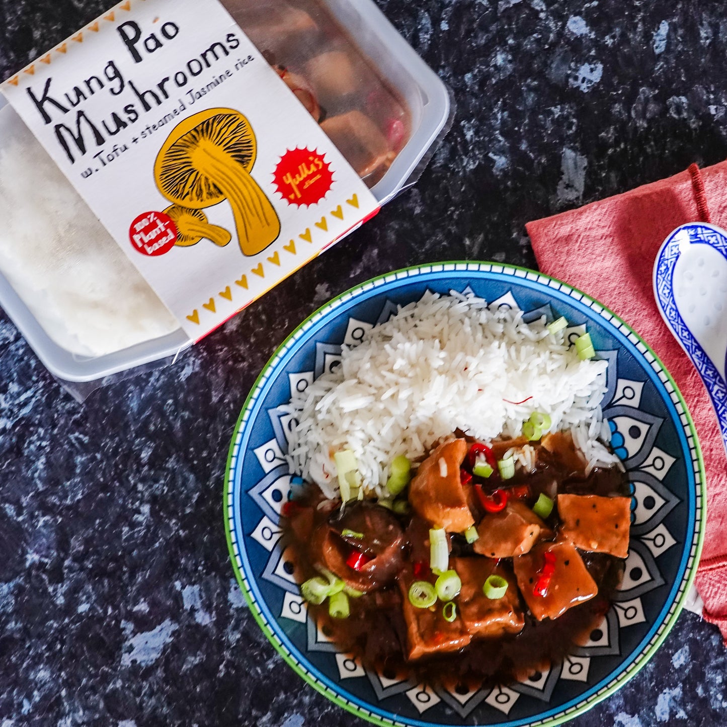 Yulli's Kung Pao Mushrooms (400g)