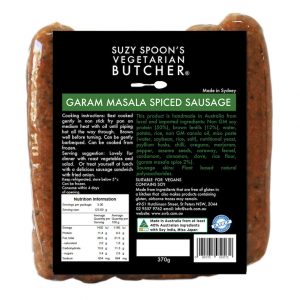 Suzy Spoon's Garam Masala Spiced Sausage