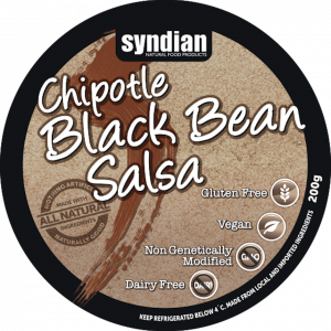Syndian Chipotle Black Bean Salsa