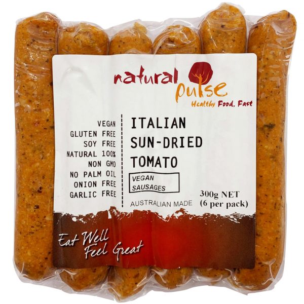 Natural Pulse Italian Sun-Dried Tomato Sausages